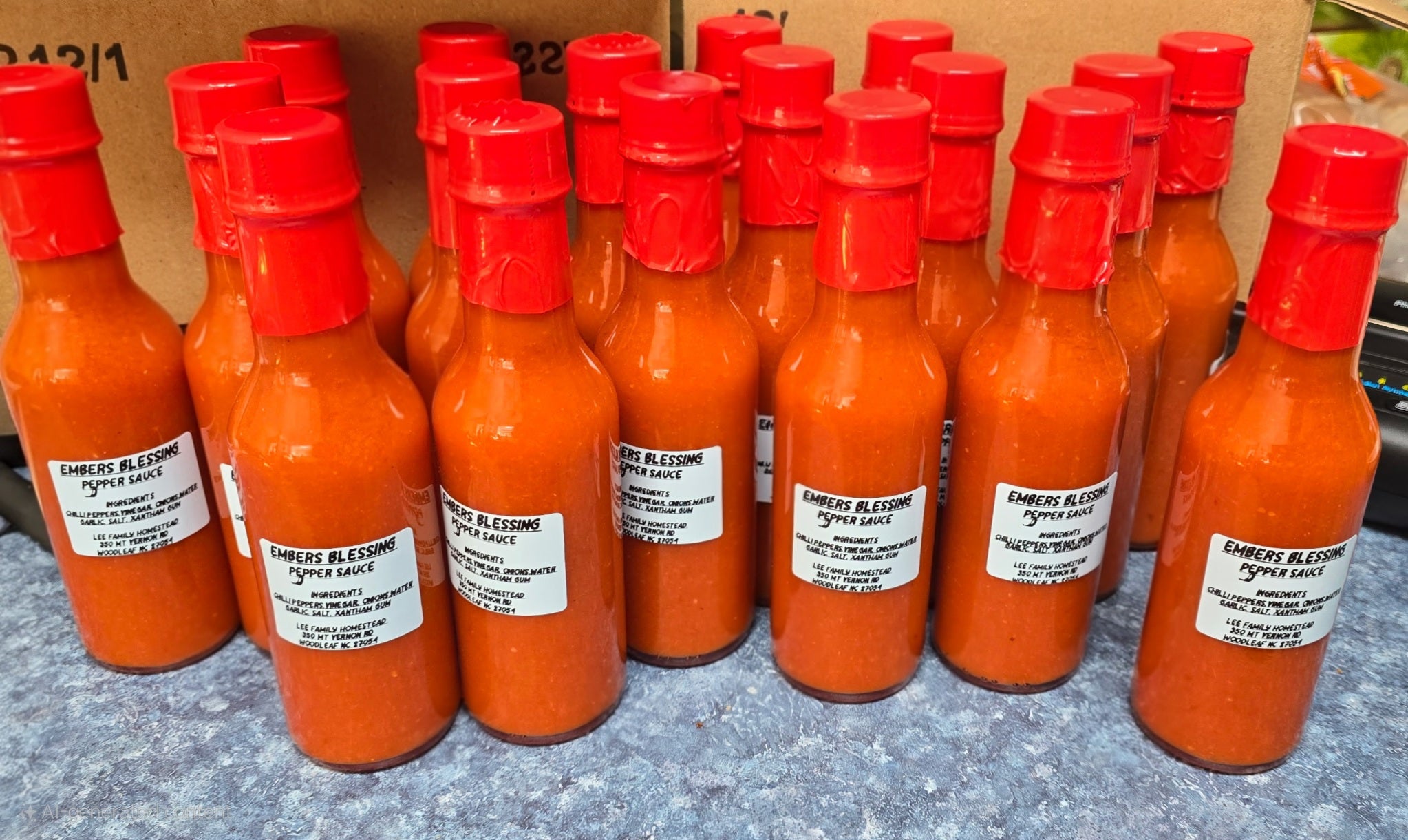 Embers Blessings Pepper Sauce